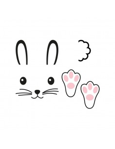 Sticker de Porte: Lapin 2