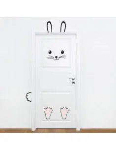 Sticker de Porte: Lapin