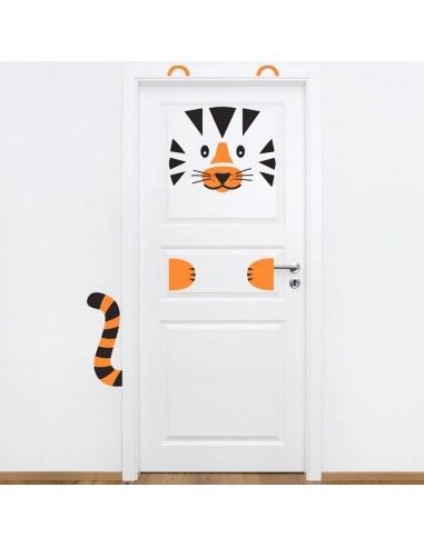 Stickers de Porte,Sticker de Porte: Tigre