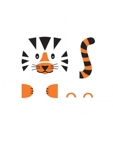 Stickers de Porte,Sticker de Porte: Tigre Stickers de Porte,Sticker de Porte: Tigre