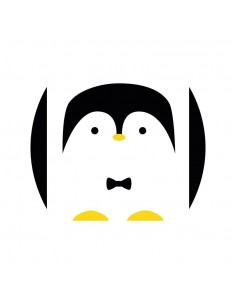 Stickers de Porte,Sticker de Porte: Pingouin 2
