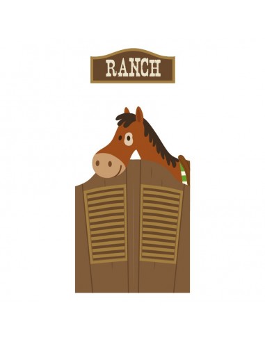 Stickers de Porte,Sticker de Porte: Ranch Stickers de Porte,Sticker de Porte: Ranch