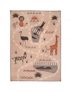 Tapis à thème,Tapis Enfant: Circuit Little Savannah 2