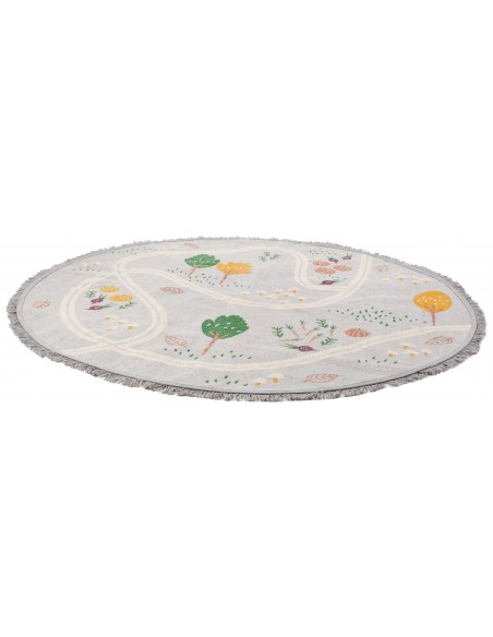 Tapis ronds,Tapis Enfant: rond - Little Garden
