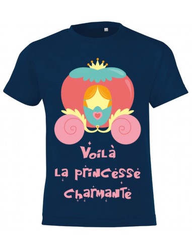 vêtements enfant,T-shirt enfant fille: princesse Clara