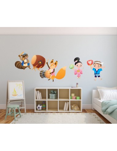 Stickers Asie,Sticker enfants Japon: Japonais Stickers Asie,Sticker enfants Japon: Japonais