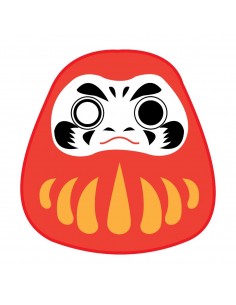 Stickers Monde,Sticker Japon: Daruma