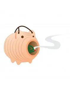 Stickers Monde,Sticker Japon: Katori buta