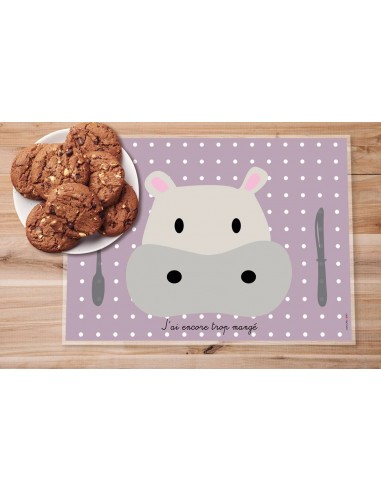Set de table,Set De Table Enfant: Hippo Set de table,Set De Table Enfant: Hippo
