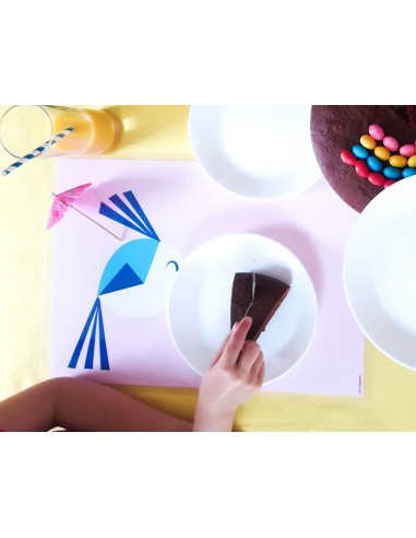 Set de table,Set de table enfant: Pioupiou joyeux Set de table,Set de table enfant: Pioupiou joyeux