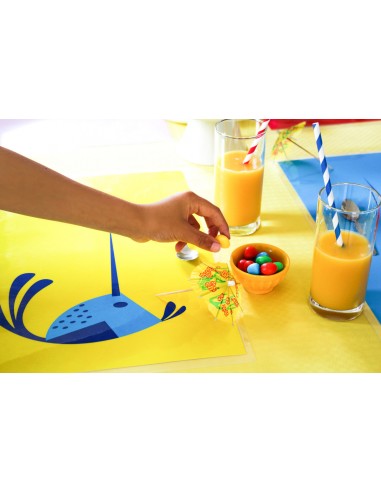 Set de table,Set de table enfant: Pioupiou au soleil Set de table,Set de table enfant: Pioupiou au soleil