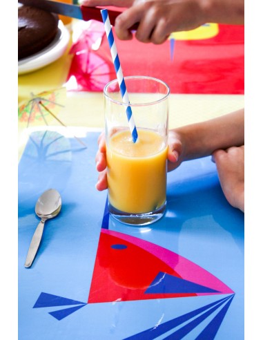 Set de table,Set de table enfant: Pioupiou dans la mer Set de table,Set de table enfant: Pioupiou dans la mer