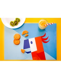 Set de table,Set de table enfant: Pioupiou et La Fourmi 2