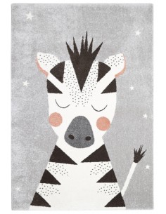Tapis animaux,Tapis enfant: le zèbre KIKA