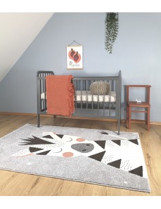 Tapis animaux,Tapis enfant: le zèbre KIKA 2