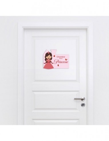 Chambre Princesse,Sticker de porte Enfant: Princesse Chambre Princesse,Sticker de porte Enfant: Princesse