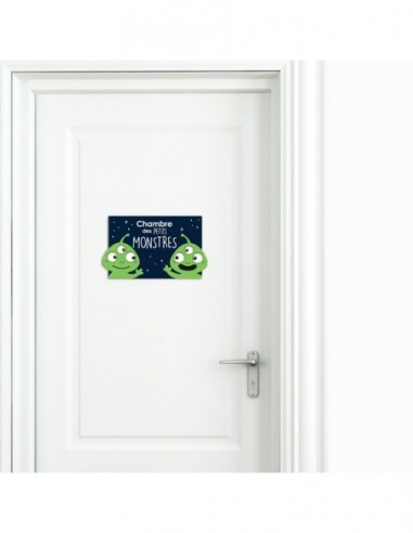 Autres Décorations,Sticker de porte Enfant: Monstres Autres Décorations,Sticker de porte Enfant: Monstres