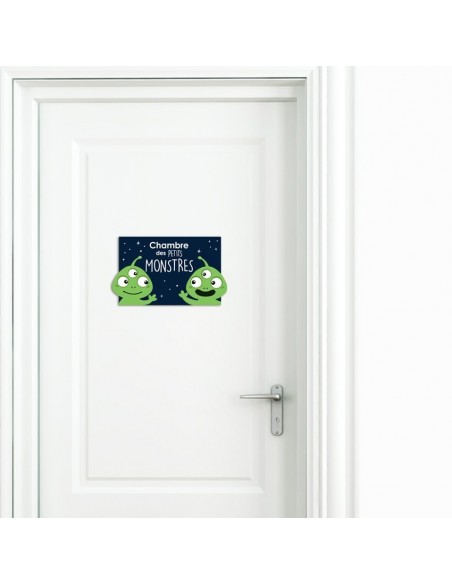 Autres Décorations,Sticker de porte Enfant: Monstres