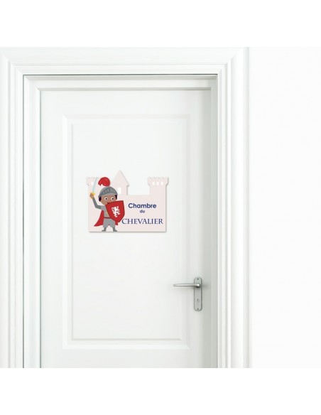 Idées Cadeaux Garçon,Sticker de porte Enfant Garçon: Chevalier