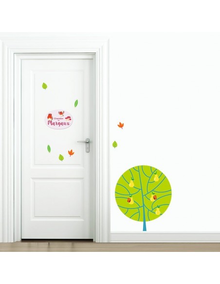 Autres Décorations,Sticker de porte Enfant Prénom