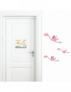 Chambre Savane,Sticker de porte Enfant Personnalisable: 2