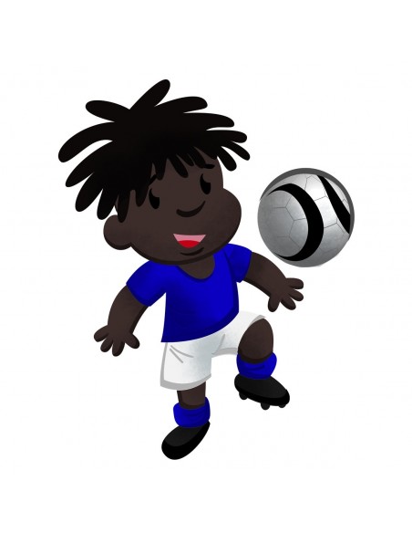 Stickers Sport,Stickers enfants: Footballeur Yanis