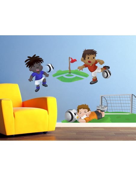 Stickers Sport,Stickers enfants: Footballeur Yanis