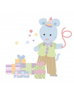 Stickers Nounours Doudous,Sticker bébé: Doudou cadeau