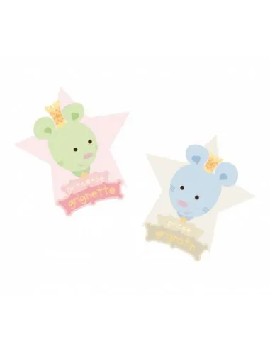 Stickers Nounours Doudous,sticker bébé: Doudou étoiles