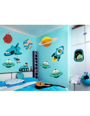 Stickers Espace,Sticker Garçon: éléments espace Stickers Espace,Sticker Garçon: éléments espace