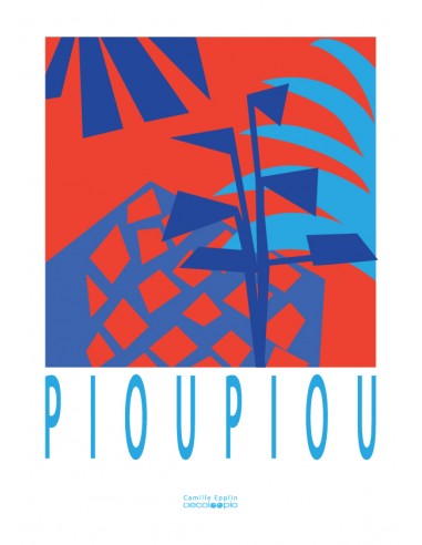 Poster enfant,Kit 3 affiches - Pioupiou à la mer Poster enfant,Kit 3 affiches - Pioupiou à la mer