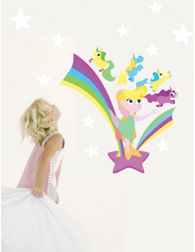 Stickers Féerie & Princesse,Stickers Enfant: Danseuse etoile Stickers Féerie & Princesse,Stickers Enfant: Danseuse etoile