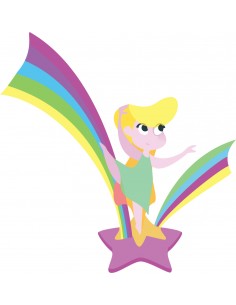 Stickers Féerie & Princesse,Stickers Enfant: Danseuse etoile