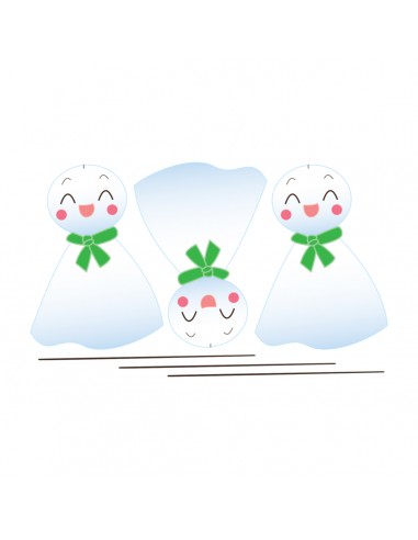 Stickers Monde,Sticker japon: teru teru bozu - decoloopio Stickers Monde,Sticker japon: teru teru bozu - decoloopio