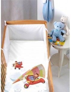 Housse de Couette Bébé,Housse de Couette Bébé: Léo et Ruben