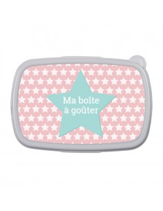 Boite a Gouter,Boîte à Goûter Étoile Turquoise 2