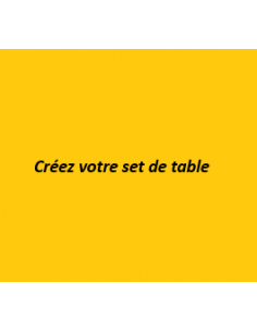 Tous nos produits,Set de table personnalisé