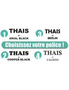 Lettre 3D en relief,Lettre Volume Couleur - Aspect lisse 2