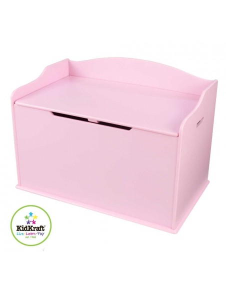 Coffre a jouet & Bancs,Coffre à jouets Enfant rose