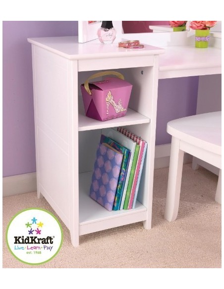Coiffeuse enfant,Coiffeuse de luxe vanille