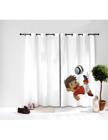 Rideaux chambre garçon,Rideau Enfant: Mathéo la star
