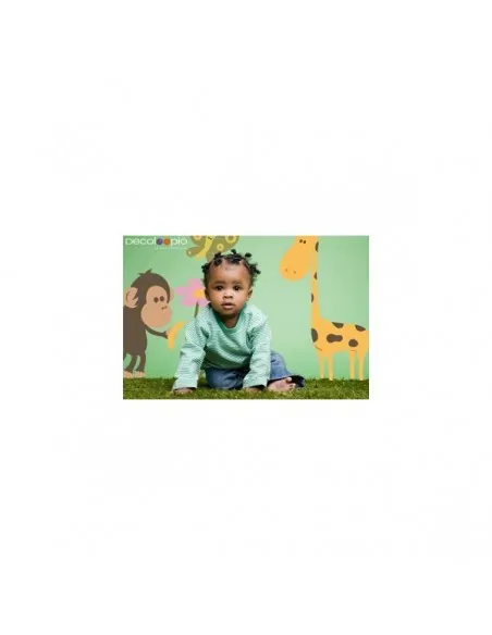 Stickers Jungle & Savane,Stickers bébé: Grande frise savane