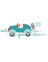 Stickers Robot,Sticker enfant: Voiture Robot