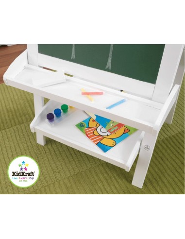 Table de jeux d'activités,Chevalet en bois blanc Table de jeux d'activités,Chevalet en bois blanc