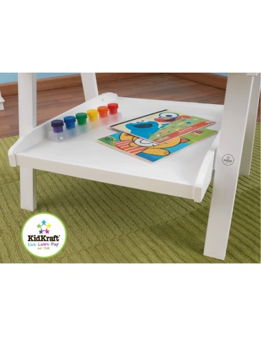 Table de jeux d'activités,Chevalet en bois blanc Table de jeux d'activités,Chevalet en bois blanc