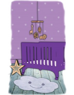 Tapis à thème,Tapis enfant: Nimbus Gris 2