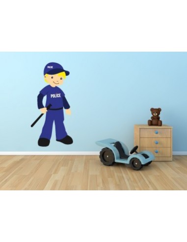 Stickers Police,Sticker enfant: Policier Stickers Police,Sticker enfant: Policier