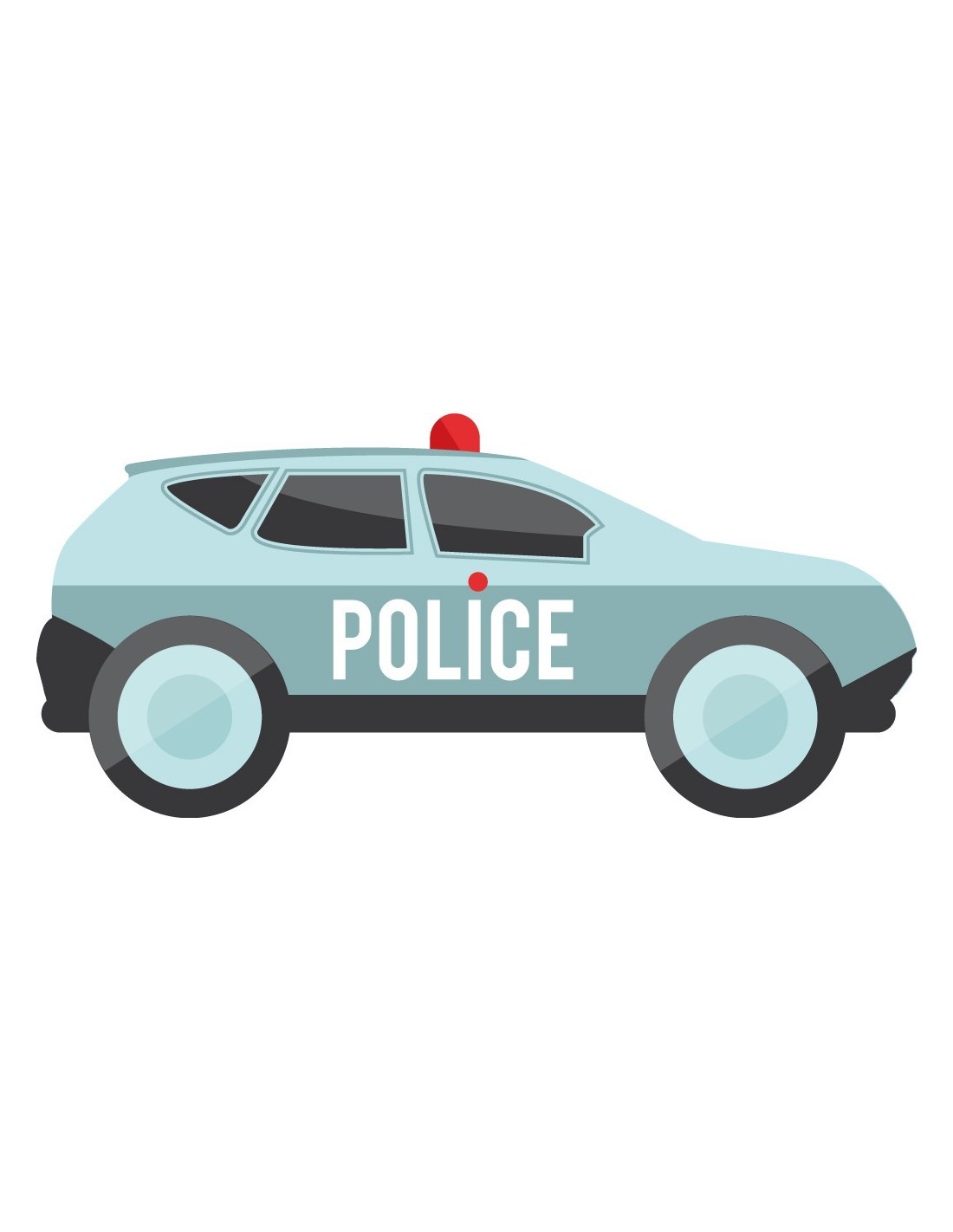 Voiture de police enfant