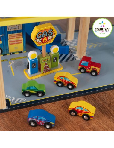 Jouet en bois,Garage de voitures enfant: Racing Jouet en bois,Garage de voitures enfant: Racing