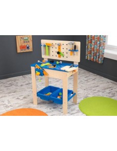 Jouet en bois,Etabli en bois pour enfant